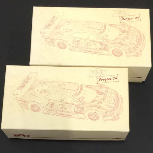 BBR プロジェクト24 MERCEDES CLK GTR-GT GT FIA 1997 LADIES 他 組み立てキット 計2点 セット