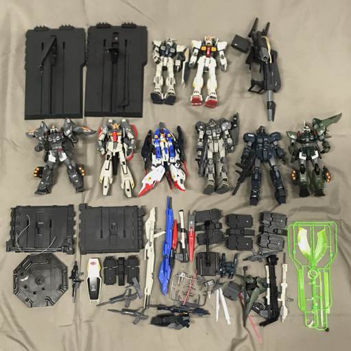 ガンプラ ガンダム RX-178 ガンダムMk-Ⅱ 他 MG モビルジン 等 ホビー プラモデル 完成品 まとめ セット 現状品